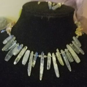 Custom Artisan Kynite Necklace/Earring Set